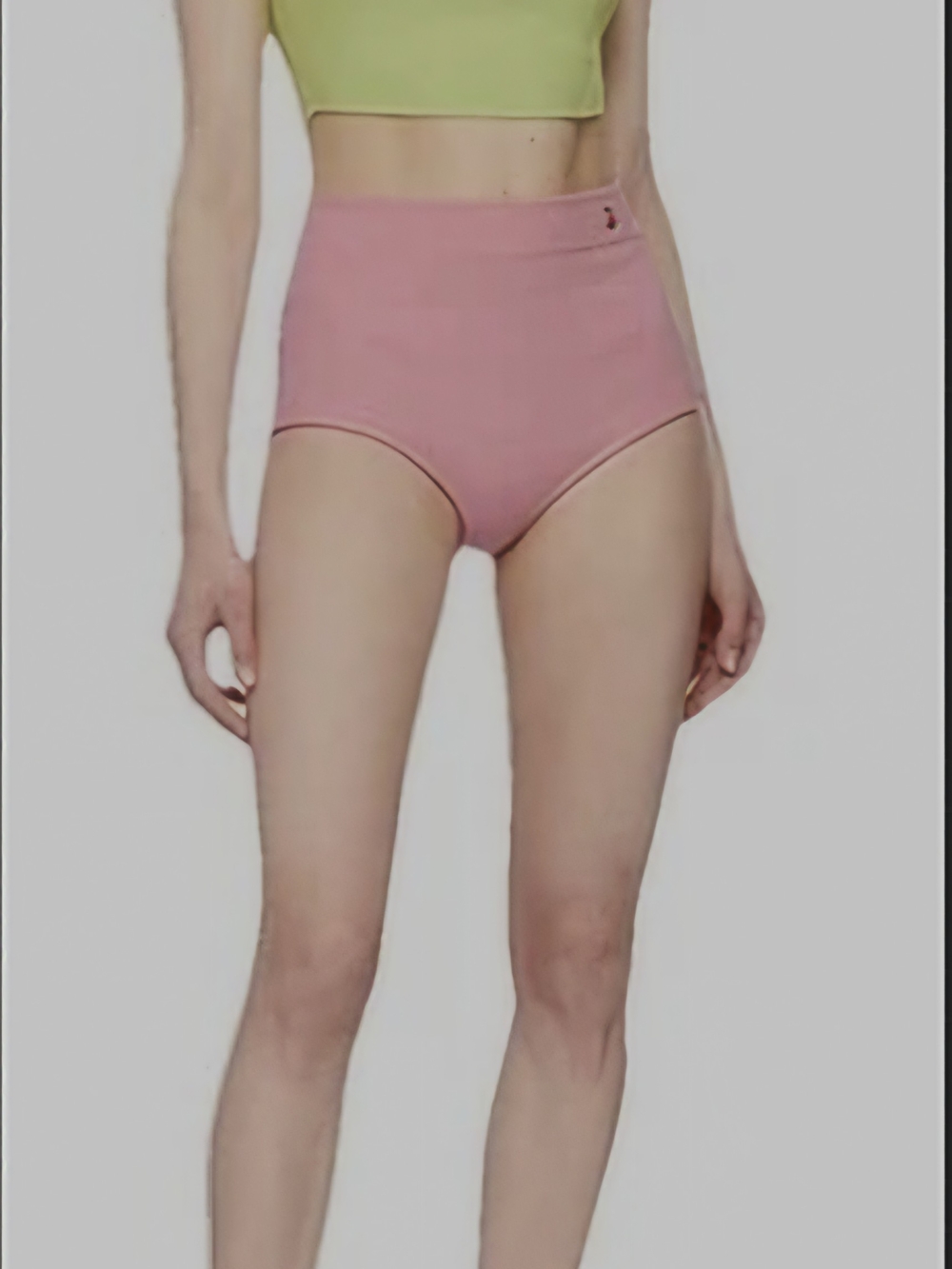 Balmain High-Waist Pink Women’s Shorts